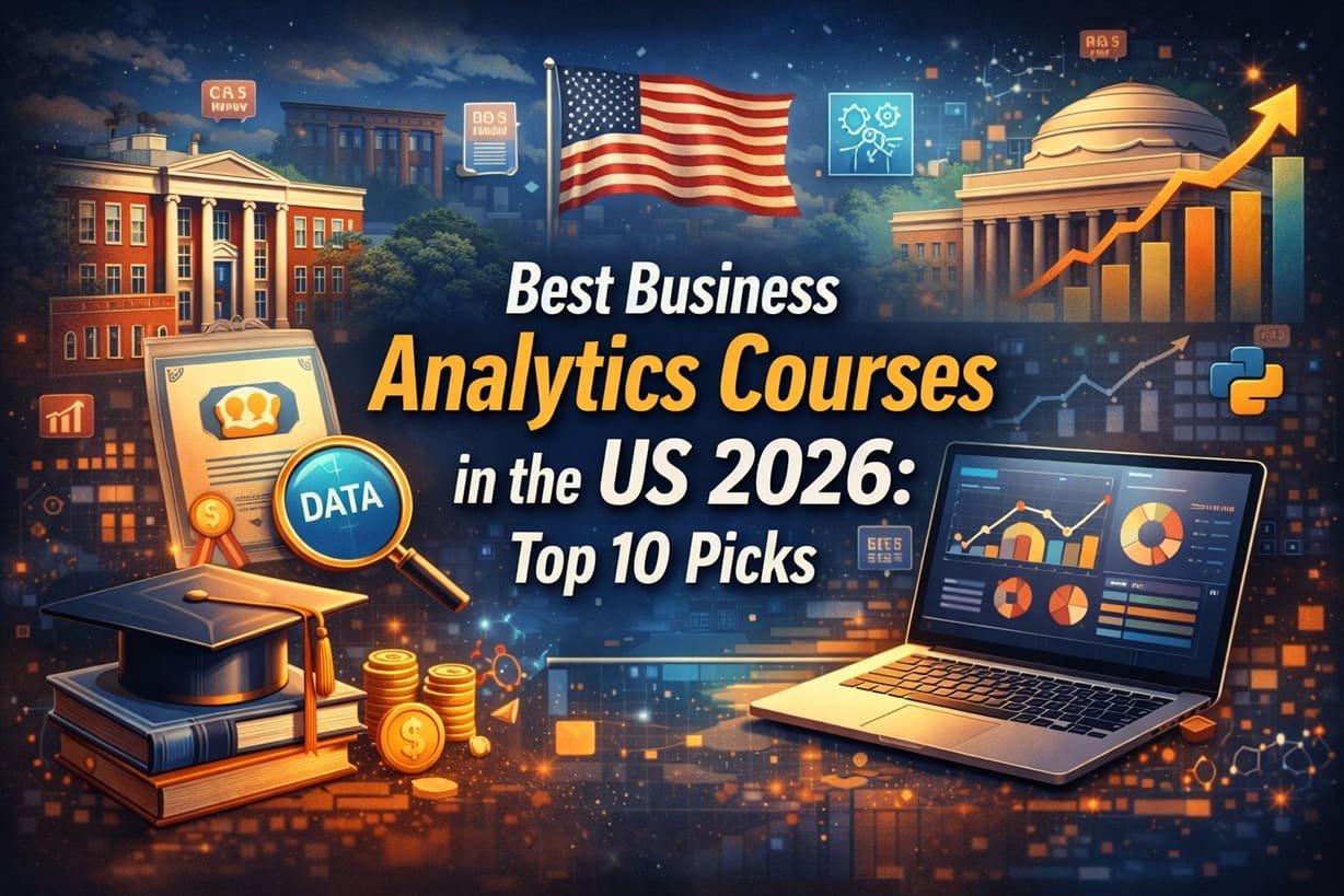 Best Business Analytics Courses in the US 2026: Top 10 Picks