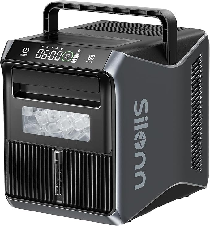 Silonn Portable 4-Power Ice Maker Review: Battery-Powered Ice Anytime, Anywhere
