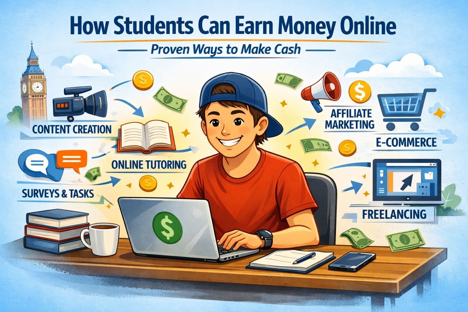 How Students Can Earn Money Online: Proven Ways to Make Cash