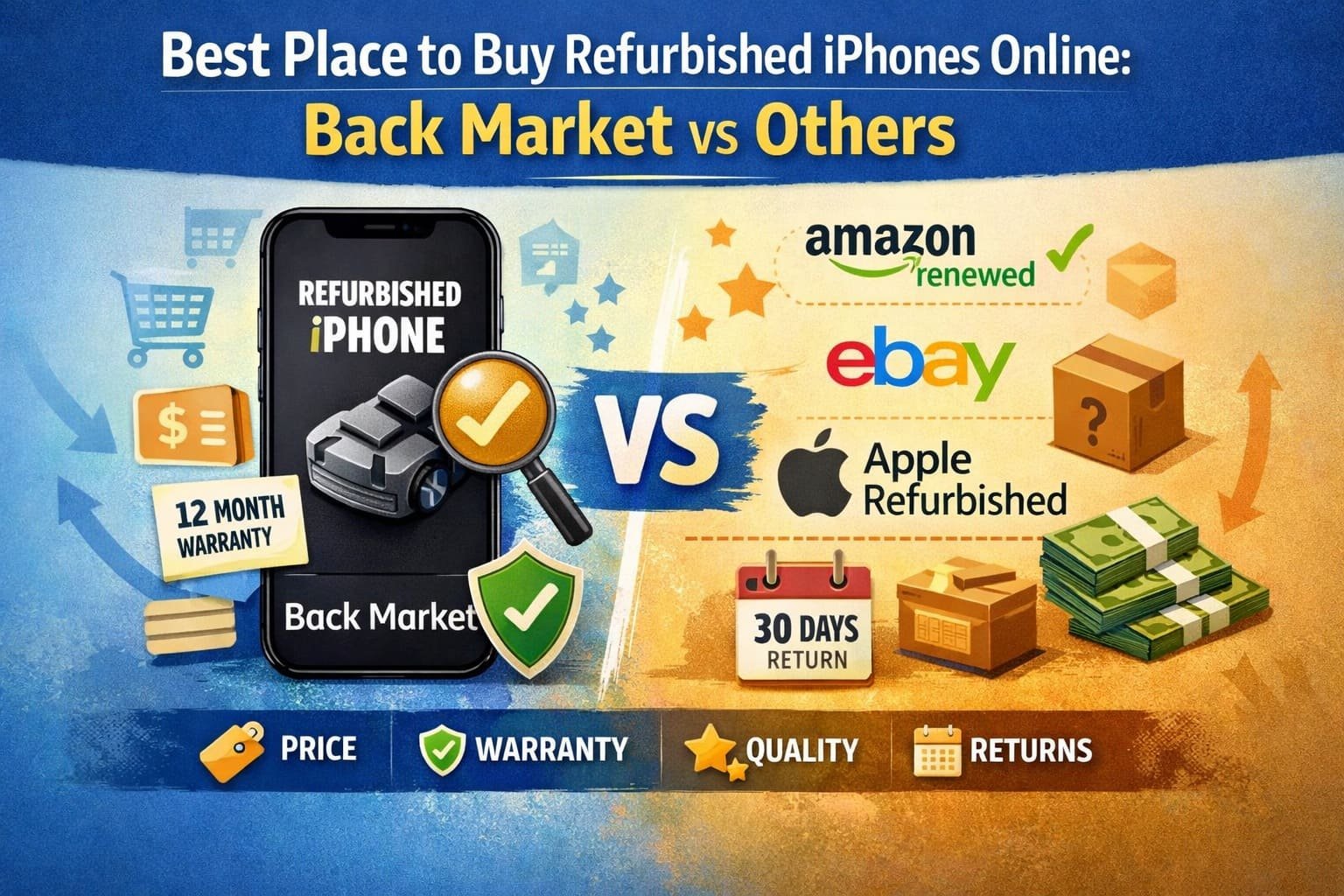Best Place to Buy Refurbished iPhones Online: Back Market vs Others