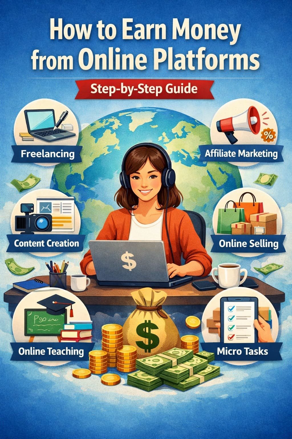 How to Earn Money from Online Platforms: Practical and Proven Ways for Beginners and Professionals