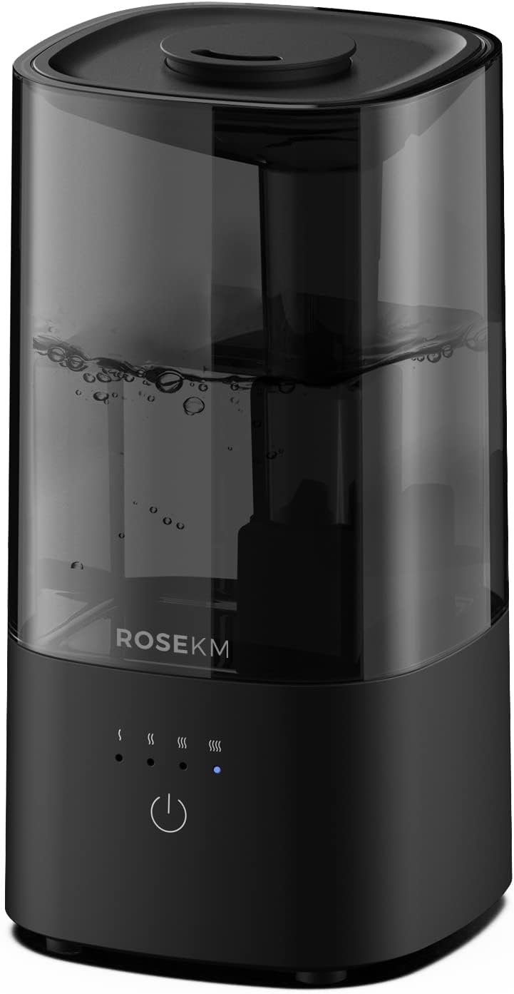 Rosekm Humidifiers for Bedroom Review: Compact, Quiet & Affordable
