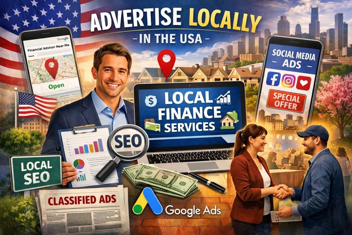 Best Way to Advertise Finance Services Locally in the USA