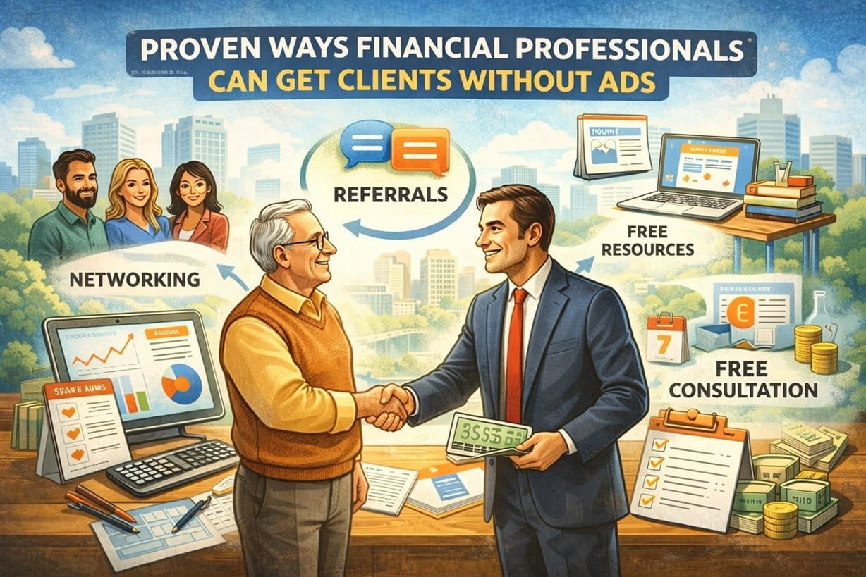 Proven Ways Financial Professionals Can Get Clients Without Ads
