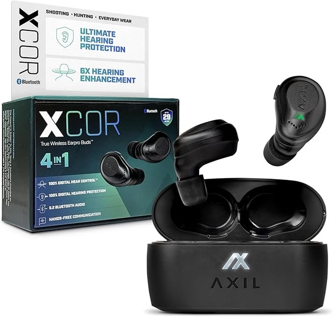 AXIL XCOR PRO Earbuds Review: Wireless Hearing Protection with Bluetooth Audio