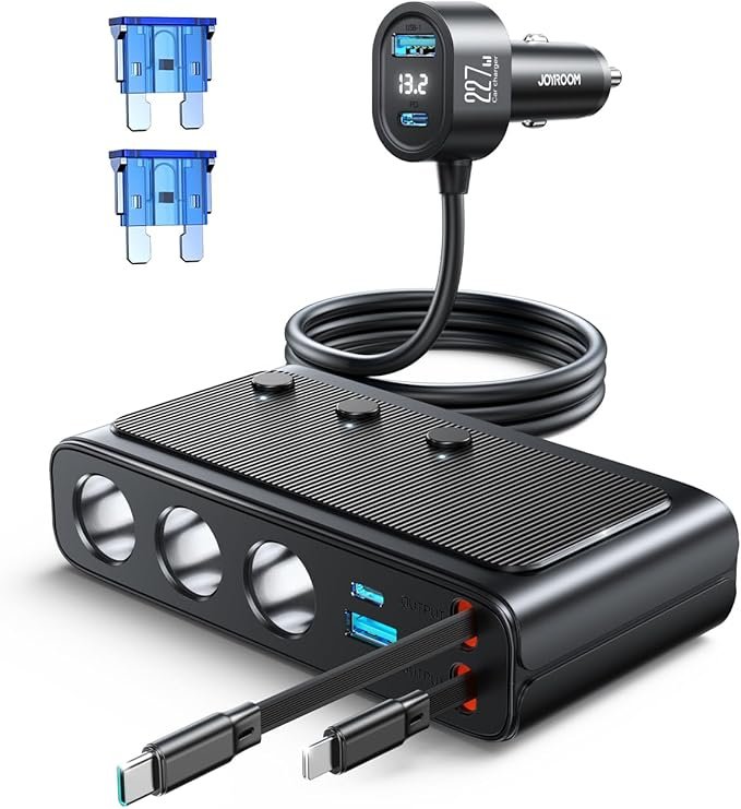 JOYROOM 9 in 1 Cigarette Lighter Splitter Review: Power Hub for Every Car