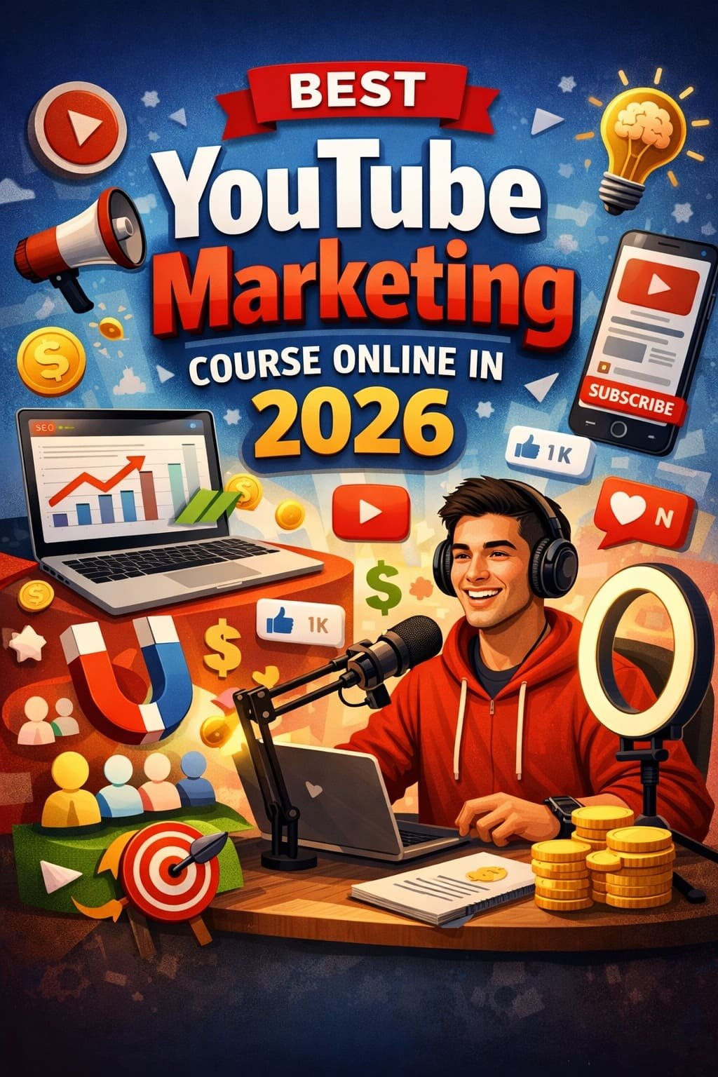 Best YouTube Marketing Course Online in 2026: Learn to Grow, Rank, and Monetize Your Channel