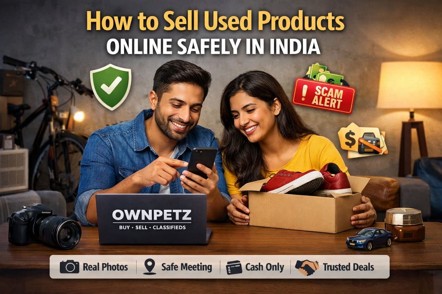 How to Sell Used Products Online Safely in India