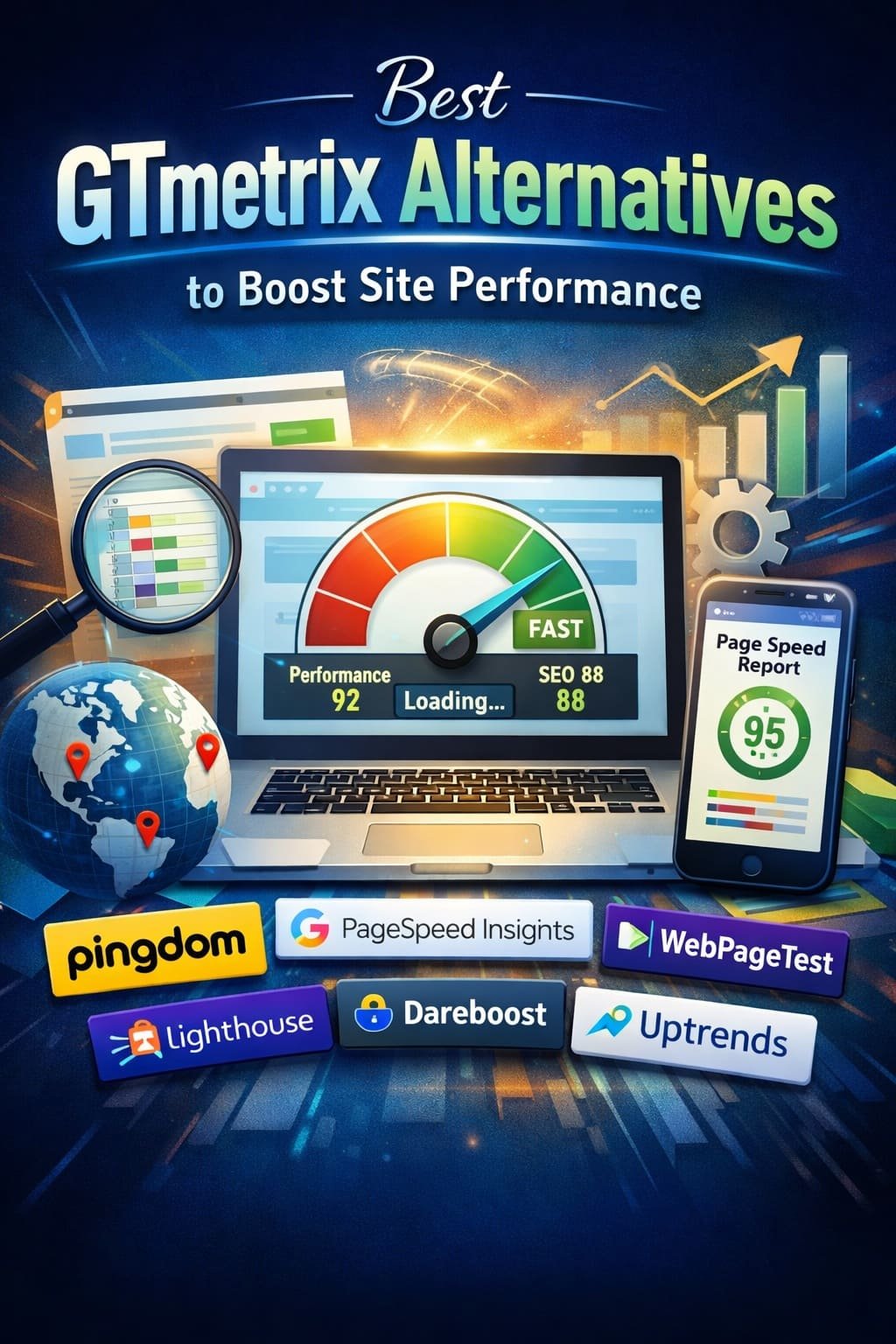 Best GTmetrix Alternative Websites to Analyze Website Performance in 2026