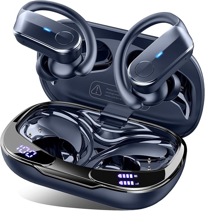 Ordtop T8 Over Ear Earbuds Review: Affordable Sports Earbuds with Massive 70H Battery