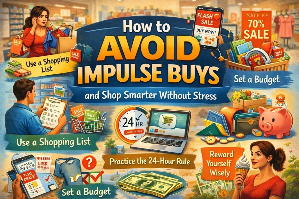 How to Avoid Impulse Buys and Shop Smarter Without Stress