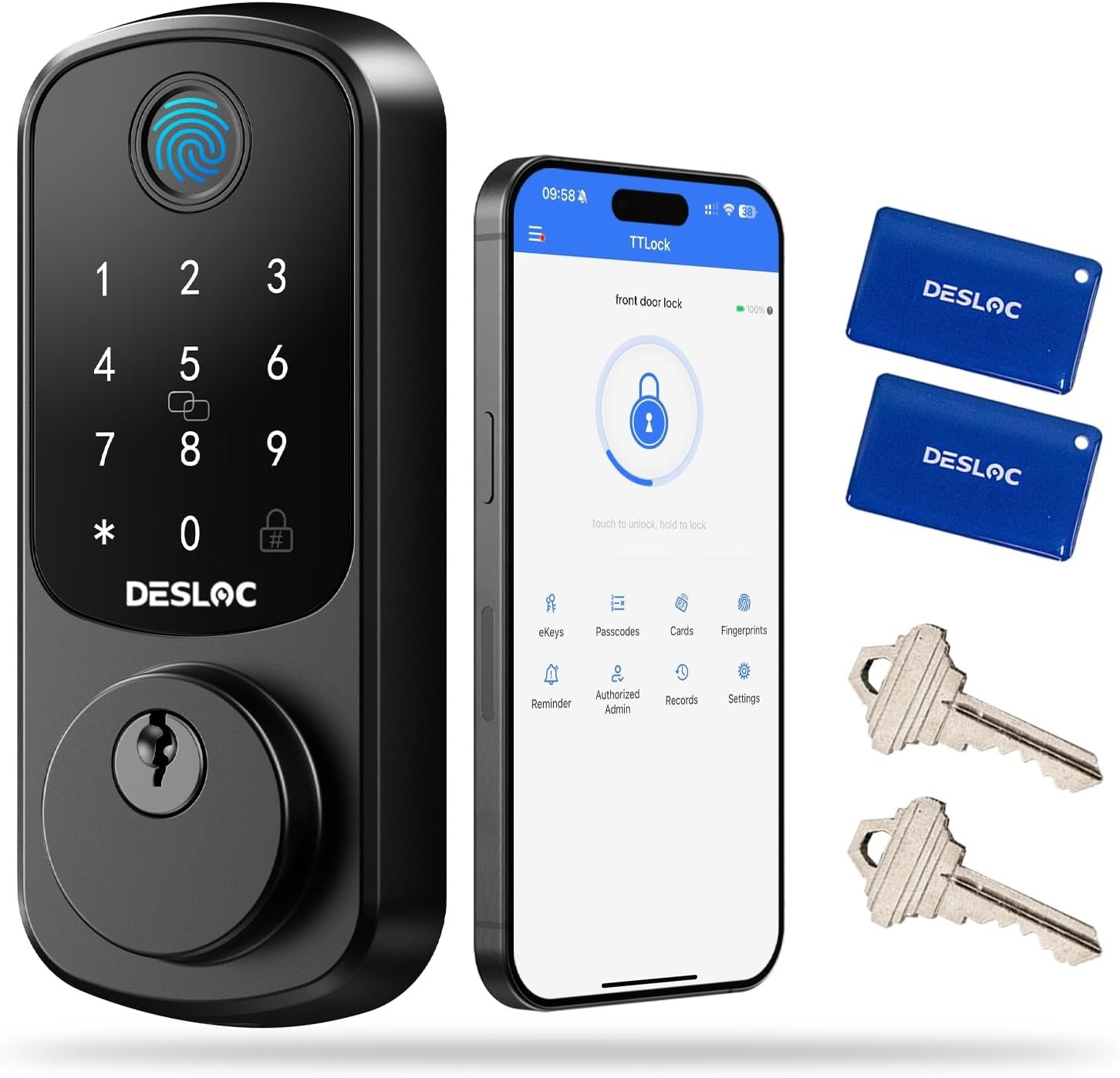 DESLOC B200 Smart Door Lock Review: Affordable Fingerprint Security with Smart Access Control