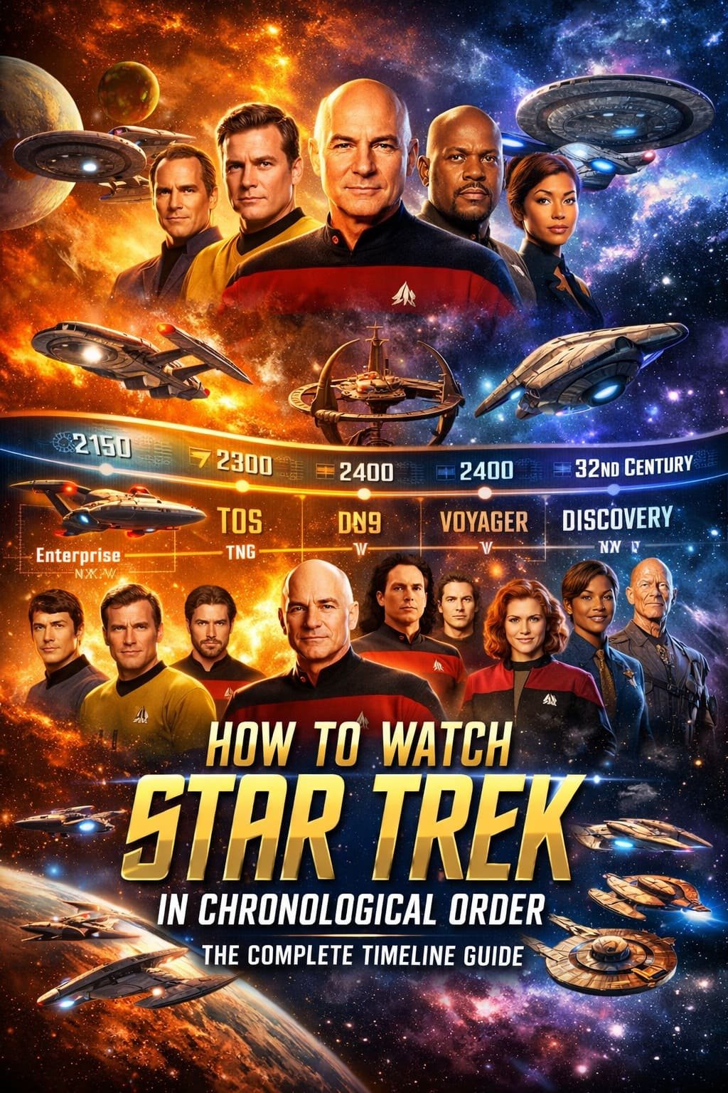 How to Watch Star Trek in Chronological Order: The Complete Timeline Guide