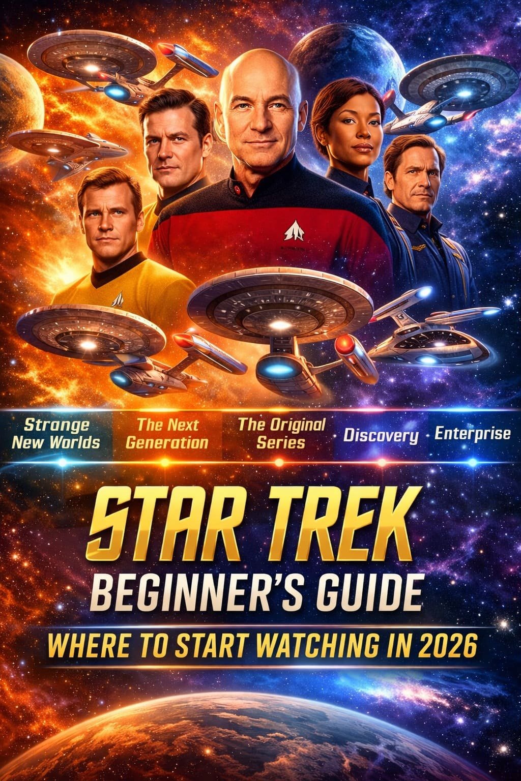 Star Trek Beginner’s Guide: Where to Start Watching in 2026