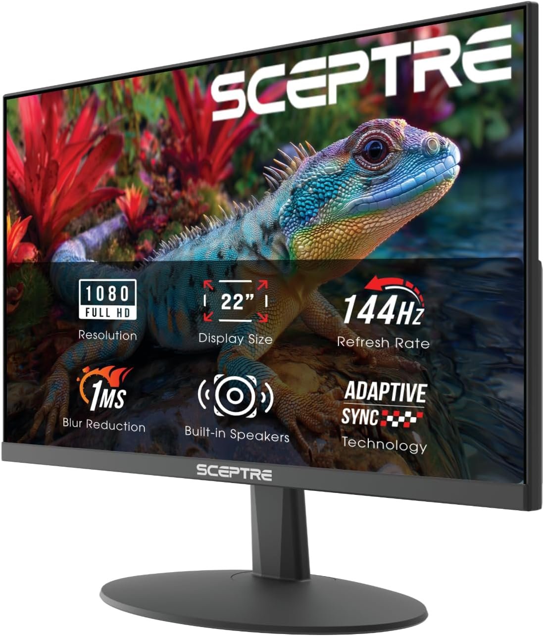 Sceptre E225W-FW144 Gaming Monitor Review: Affordable 144Hz Monitor with Built-in Speakers