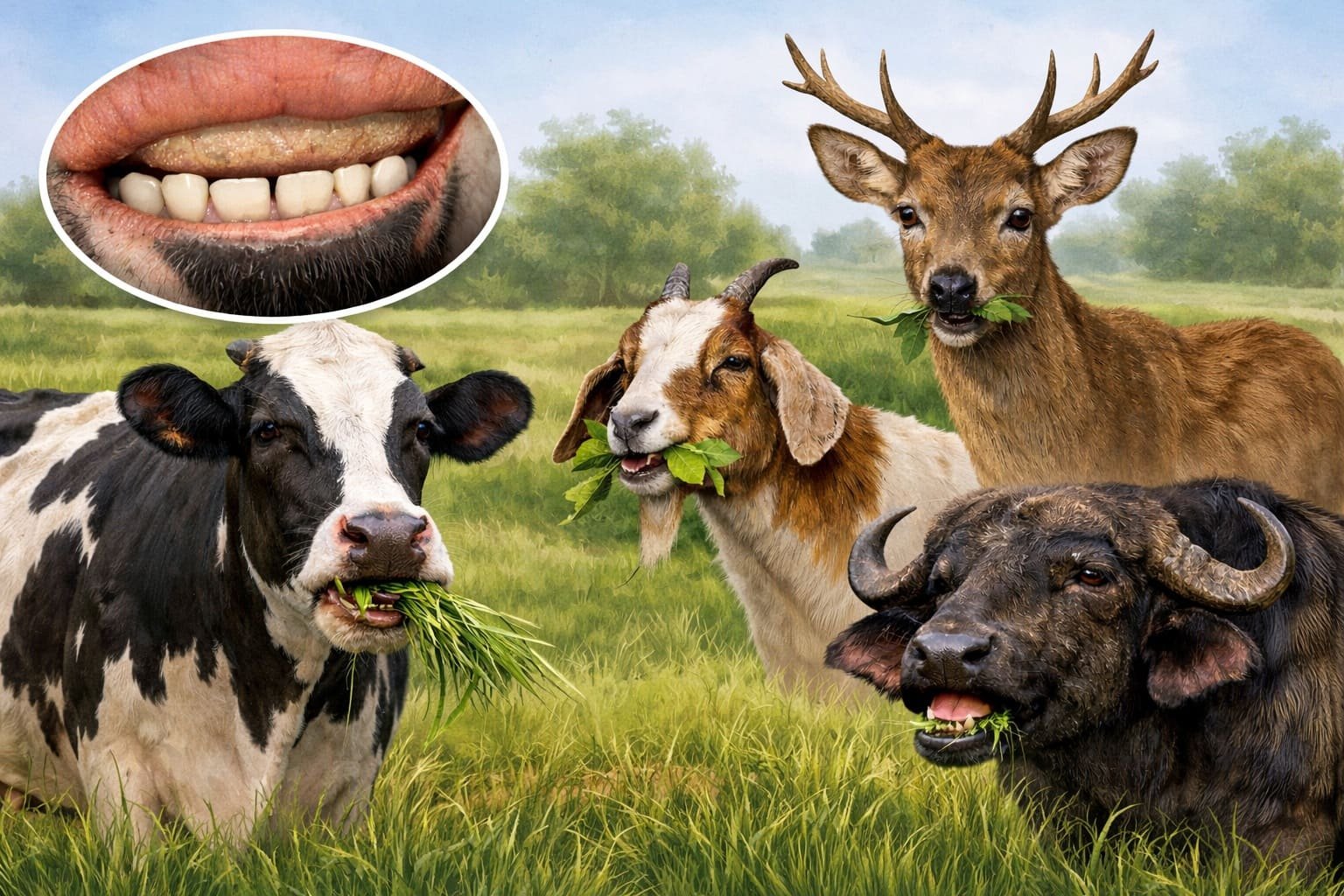 Animals Without Upper Teeth: Why Some Species Don’t Have Teeth on Top